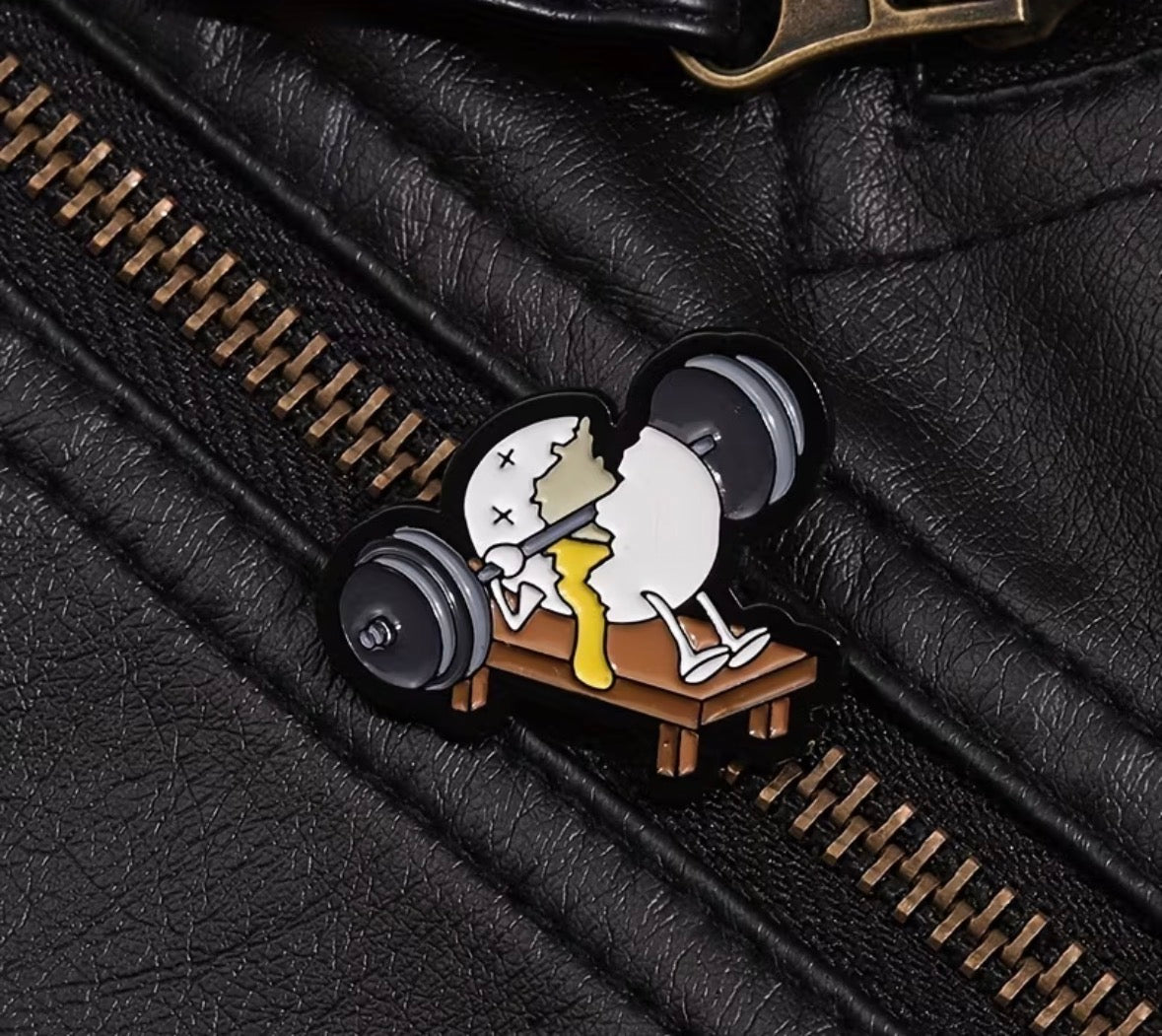 Fitness egg badge