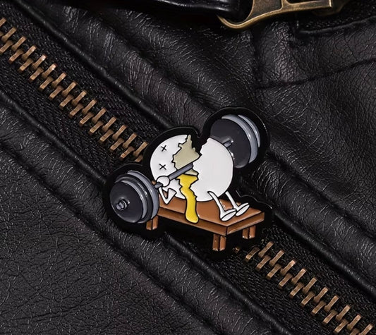 Fitness egg badge