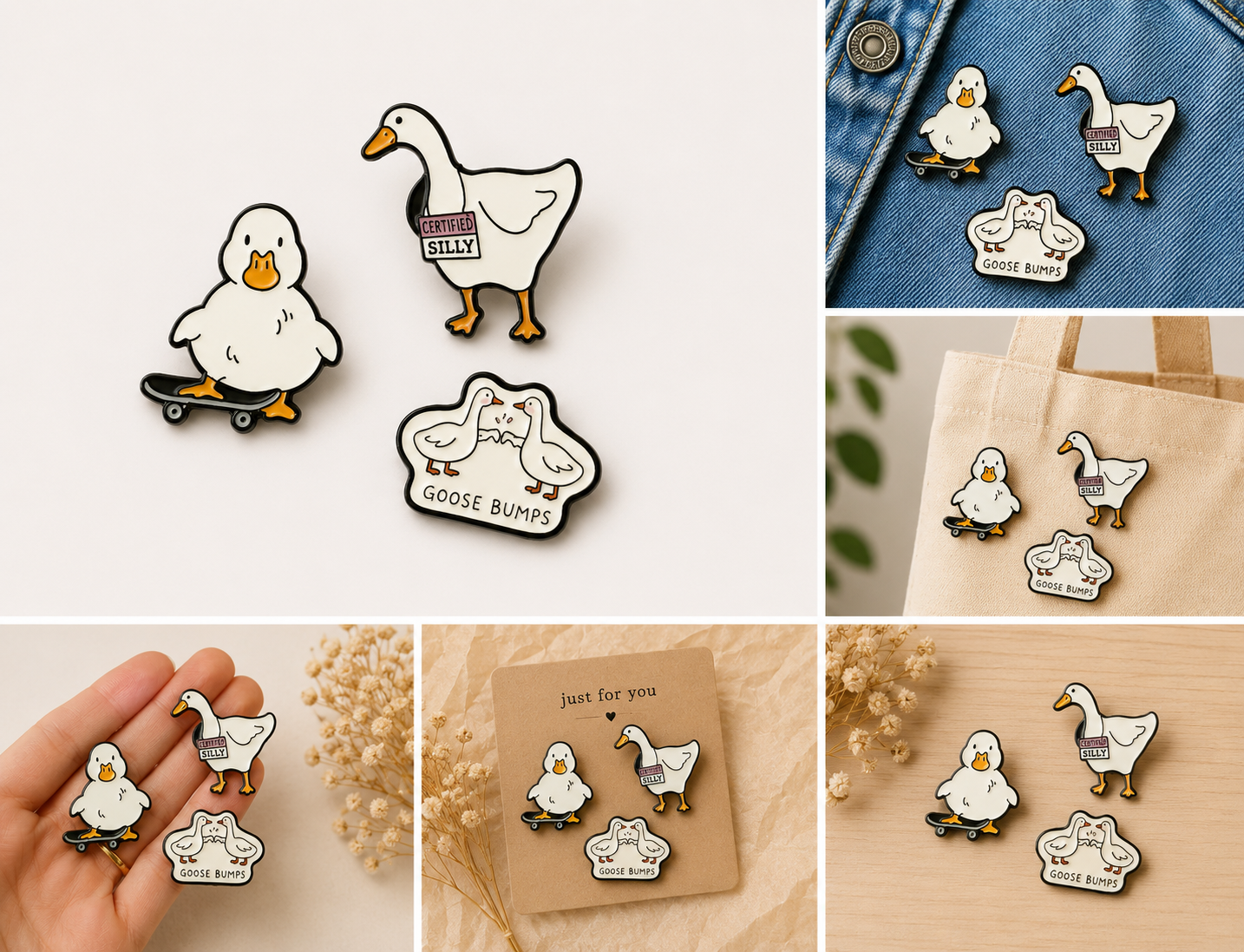 Goose badges