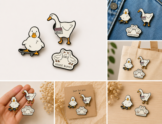 Goose badges