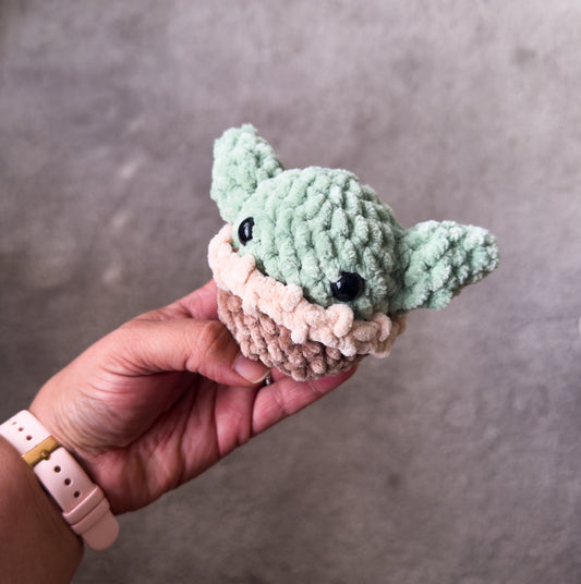 Small Baby Alien Charm