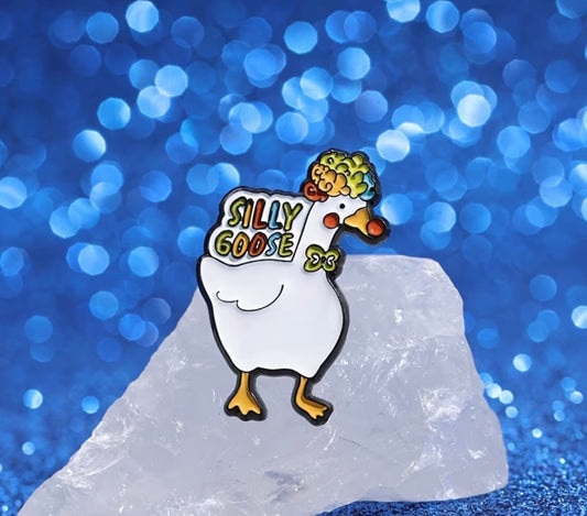 Silly goose badge