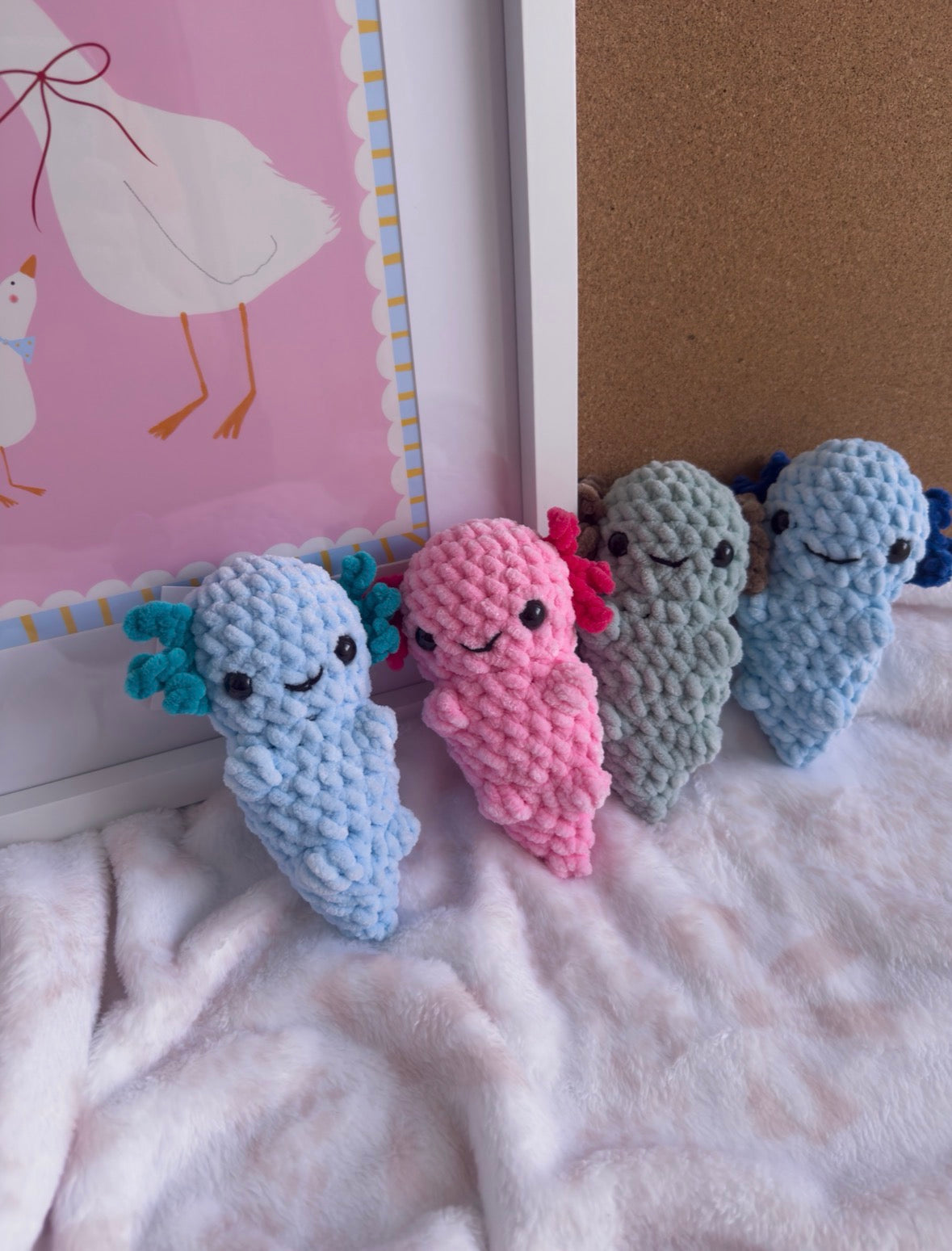 Baby Axolotl Plushie